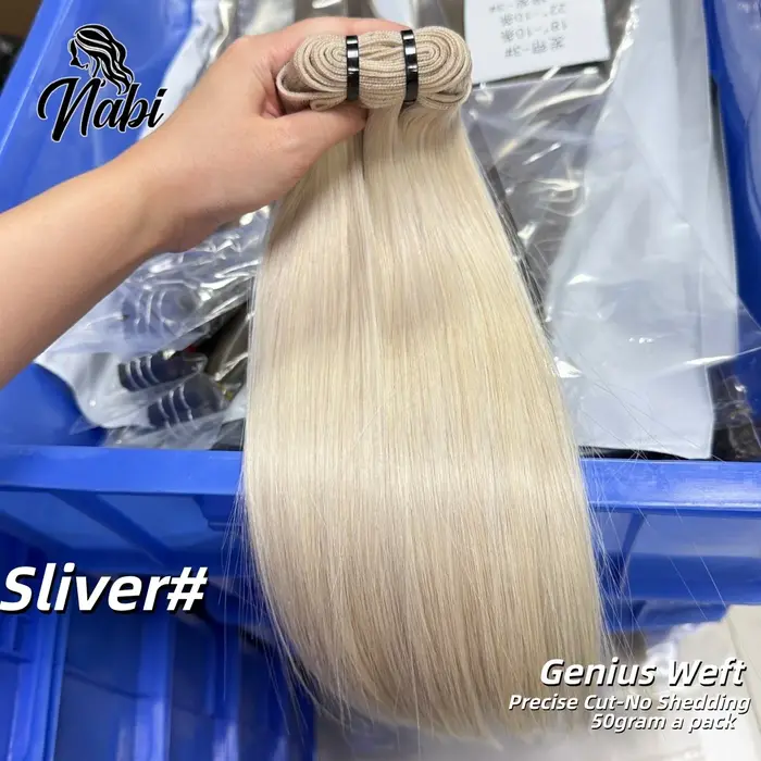 Extensions de cheveux vierges à coudre, 100g/paquet, Cheveux vietnamiens, Paquets de cheveux pour fe