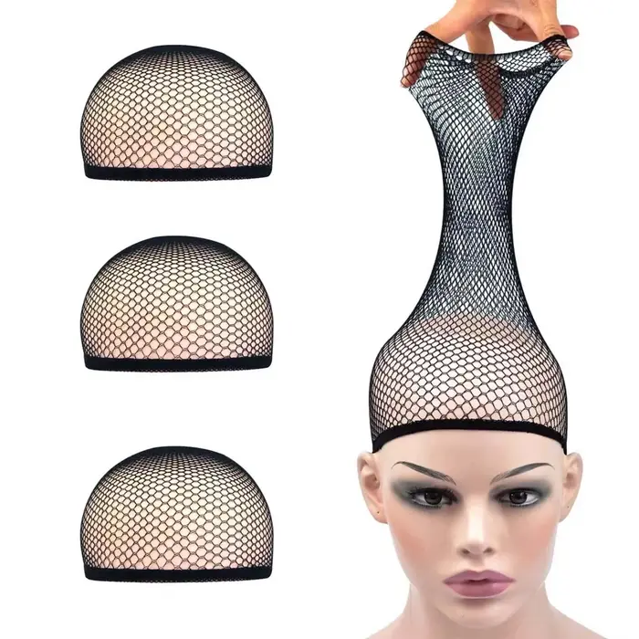 Bonnet de perruque en maille extensible