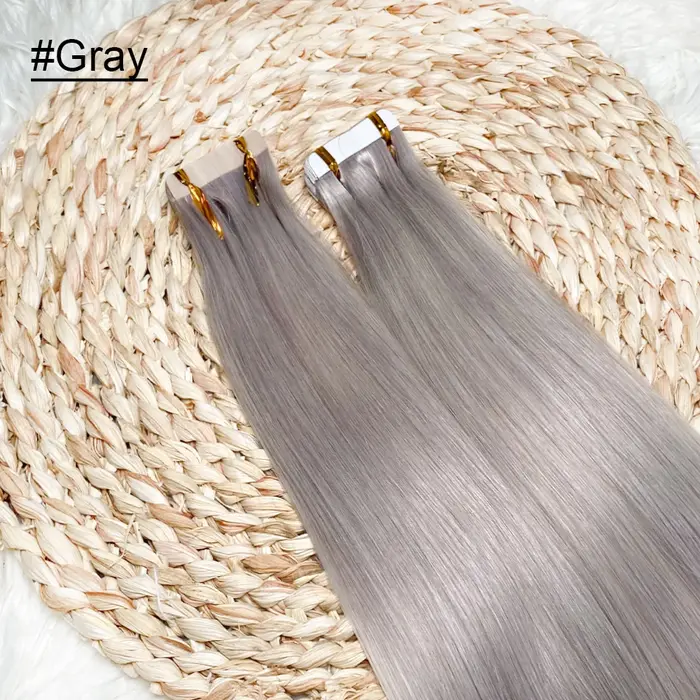 Extensions de cheveux à bandes adhésives de haute qualité