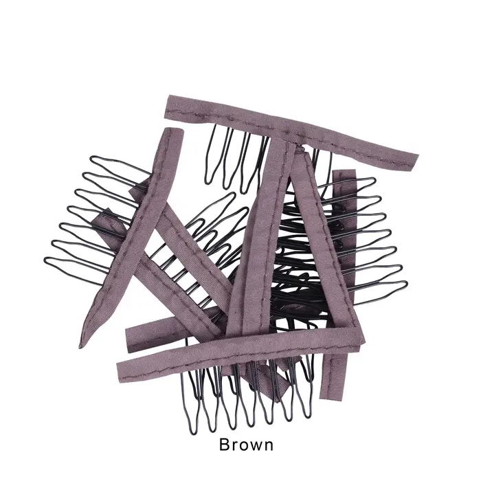 Clips pour perruque en dentelle