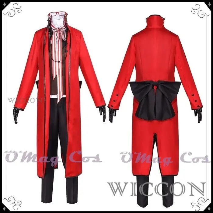 Black Butler Grell Sutcliff Michaelis Cosplay Costume perruque uniformes Anime