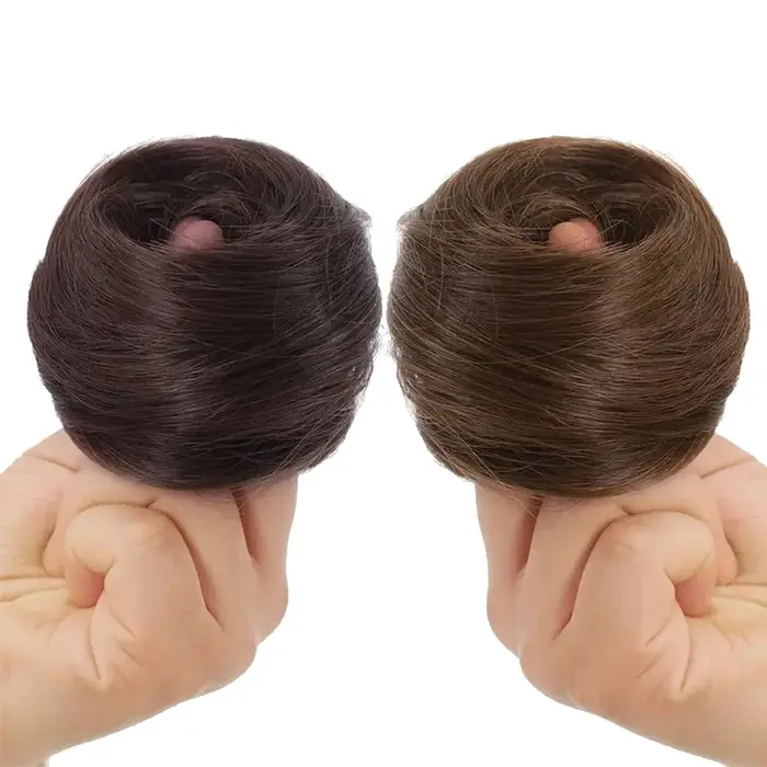 Chignons cheveux humains queue de cheval postiche