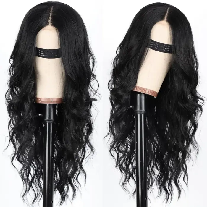 Wigundle HAIR Perruque noire pour femme