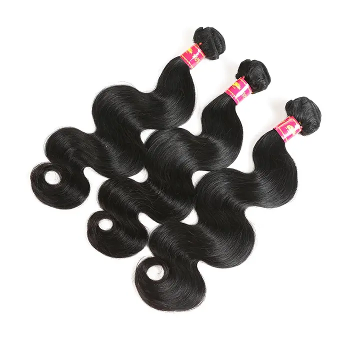 Mèches brésiliennes vierges brutes-Ali Queen Hair, 4x4, lace closure transparente HD, partie libre,