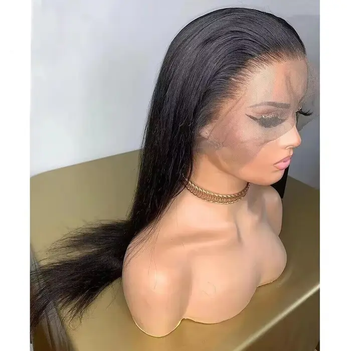 Perruques tressées Full HD de 8 à 22 pouces, sans nœuds, pour tresses, cornrows, dreadlocks, faux locs, micro-tresses, pour un coiffage polyvalent
