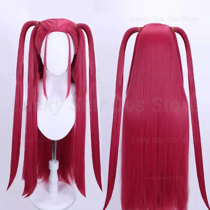 Film animé k-pop chasseur Zoey Rumi Mira Cosplay perruque Halloween femme Rose violet résistant à la chaleur fibre