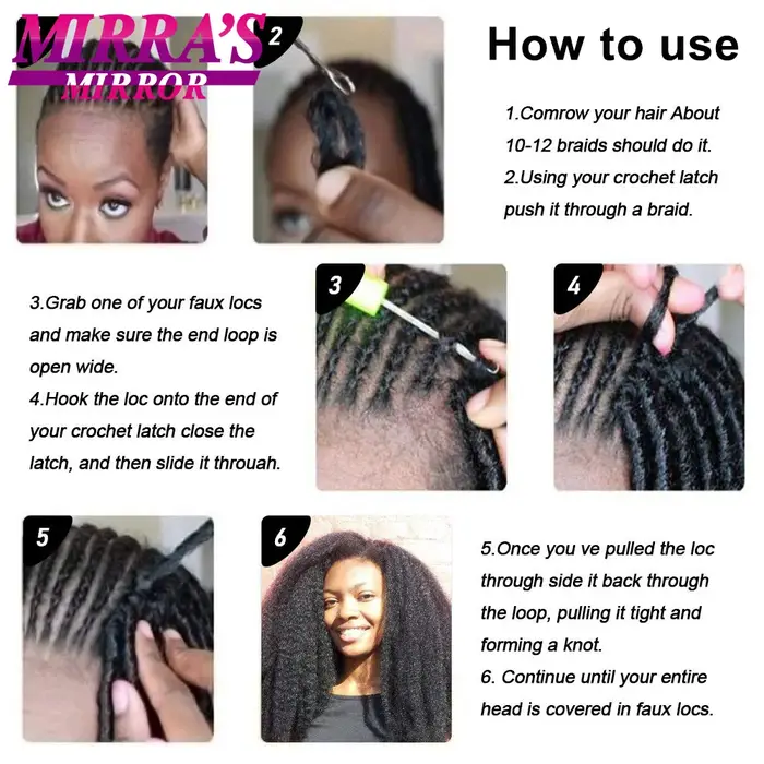 Marley Twist tressage cheveux 18/24 pouces