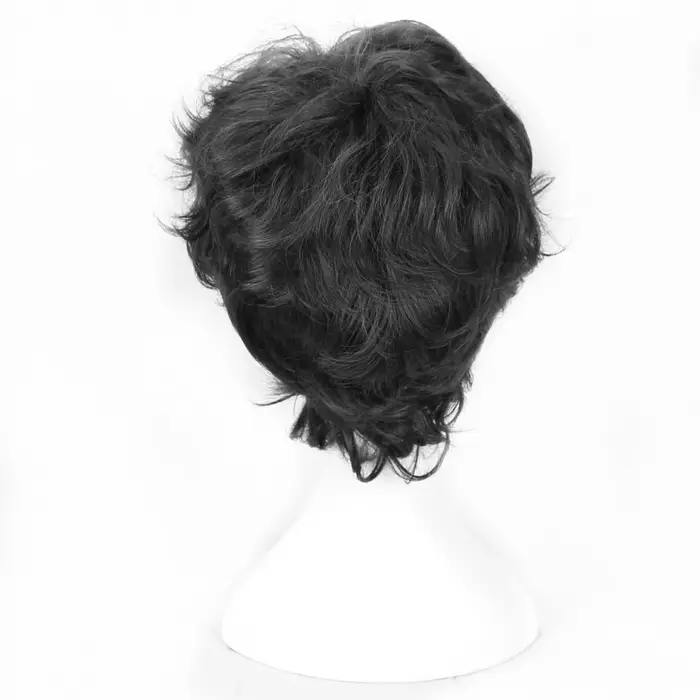Perruque pour homme avec frange