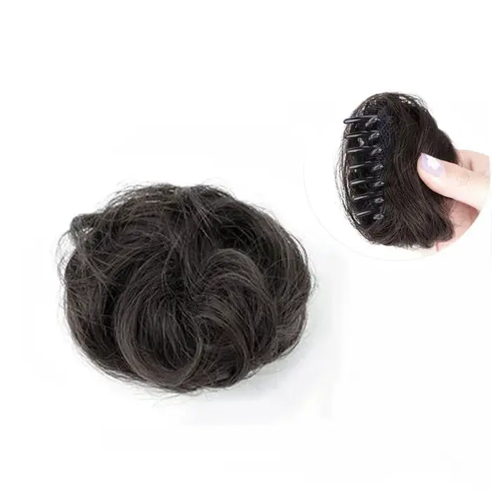 Chignon de cheveux courts bouclés pour femmes et filles, pince de tressage de cheveux, rouleau de be