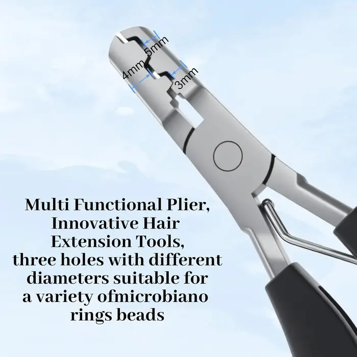 Pince d'extension de cheveux multifonction