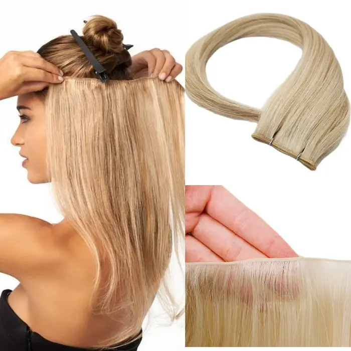 Extensions de cheveux naturels Genius Weft