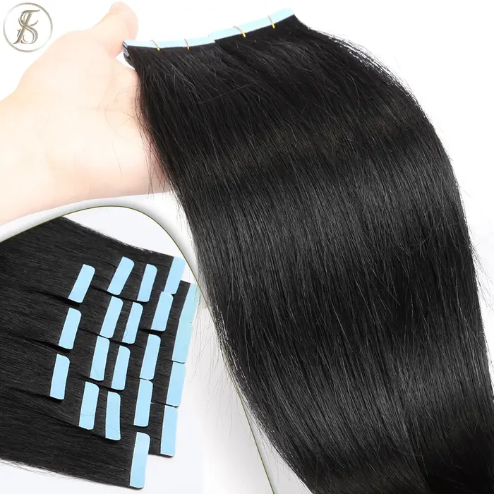 Extensions de Cheveux Humains à Ruban Adhésif