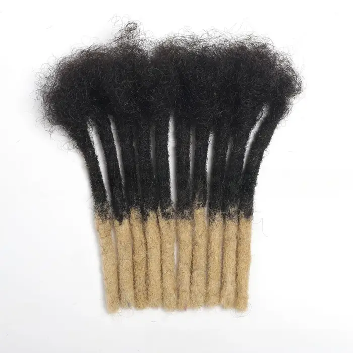 Extensions de dreadlocks en cheveux naturels T1B/27/30/99j/613