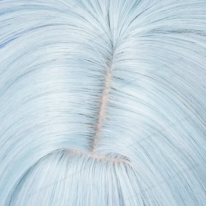 The Shorekeeper Cosplay perruque cheveux synthétiques 74 cm cheveux longs bleu dégradé femmes cheveux résistants à la chaleur perruques de haute qualité