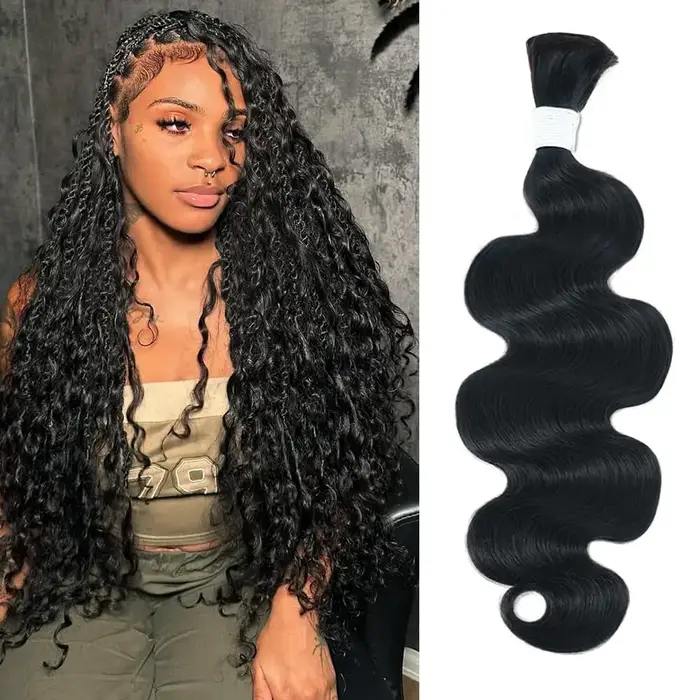 Cheveux humains Boby Wave pour tresses bohèmes
