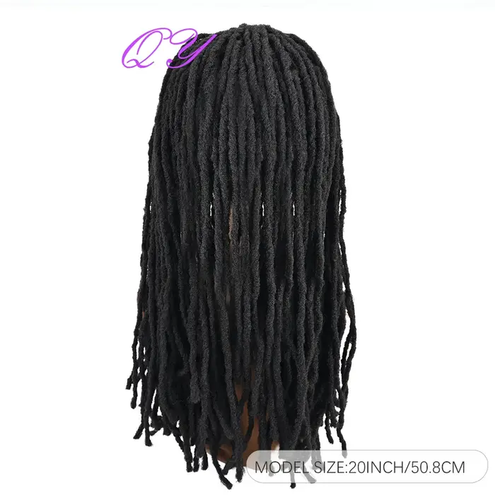 Dreadlocks longs ultraviolets pour hommes