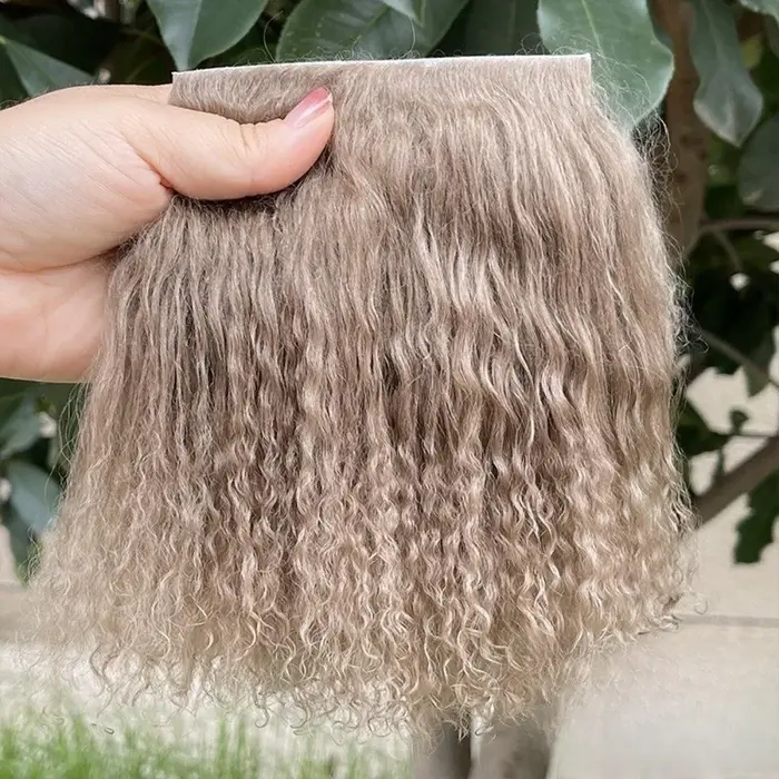 Extensions de cheveux en laine de mouton