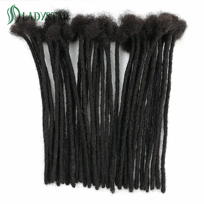 Extensions de dreadlocks de cheveux humains