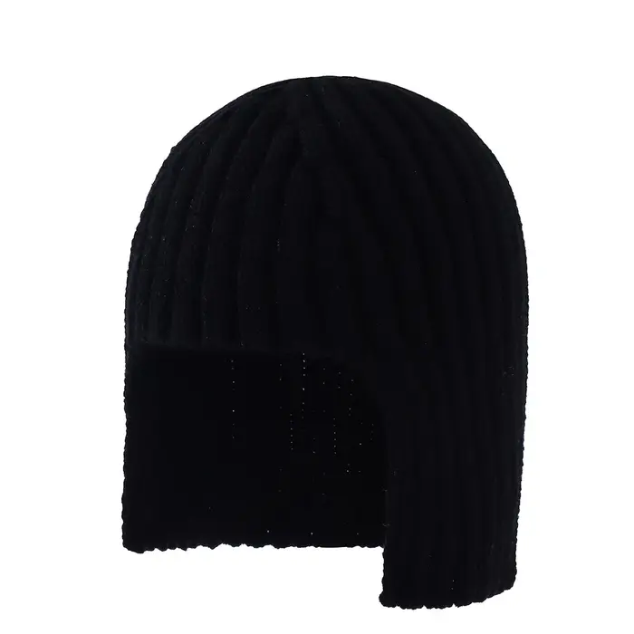Bonnet tricoté avec perruque intégrée pour femme – Style tendance pour l'hiver, protection auditive,