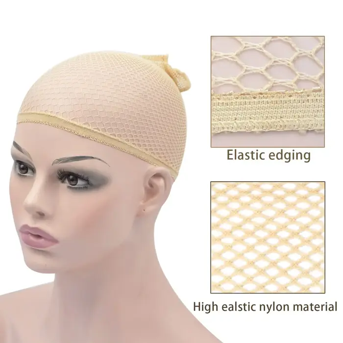 Bonnet de perruque en maille