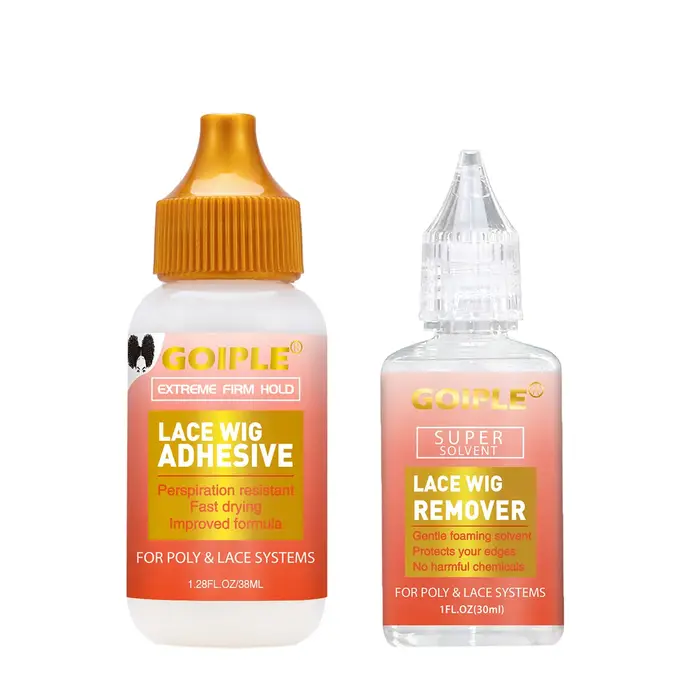 Adhésif de perruque Invisible imperméable pour perruques de fermeture avant