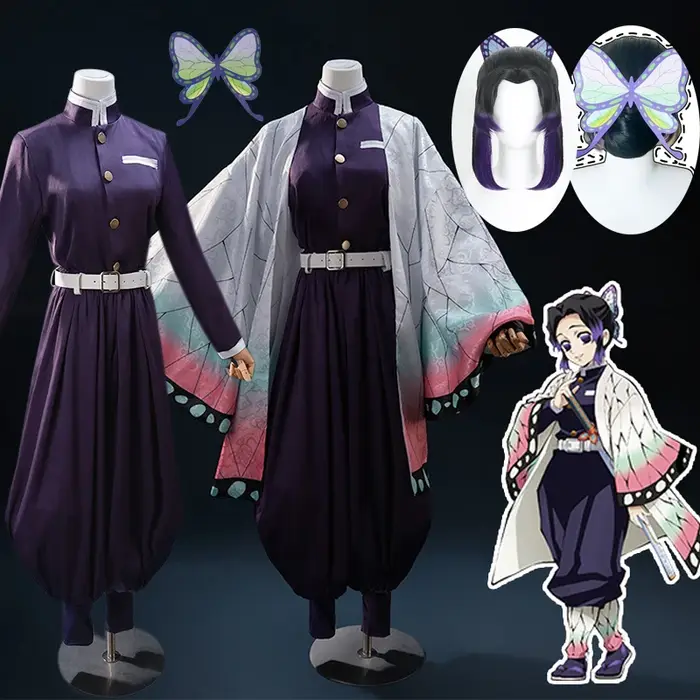 Kochou Shinobu Cosplay Costume Anime démon