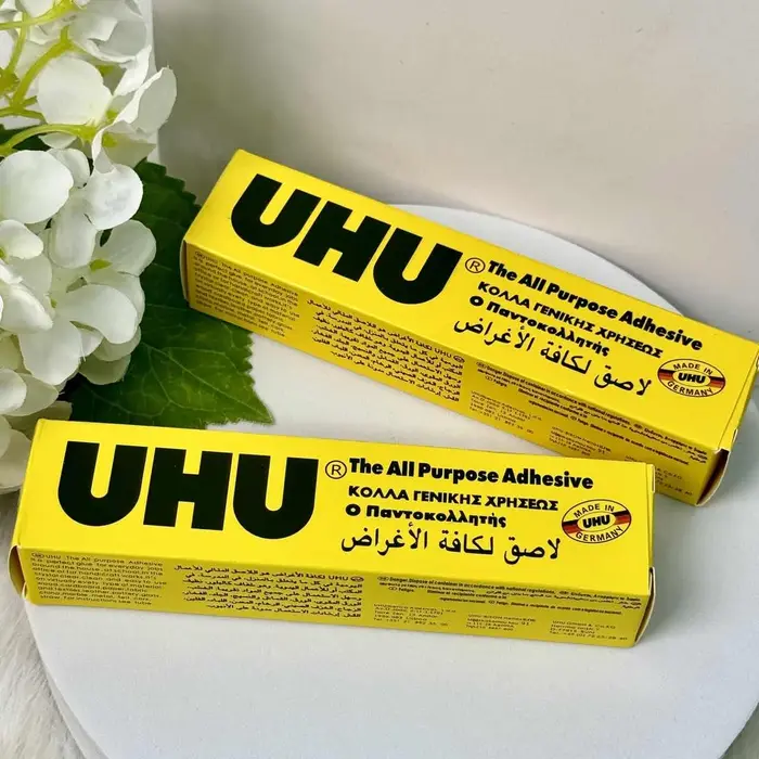 Colle adhésive forte UHU pour extensions capillaires