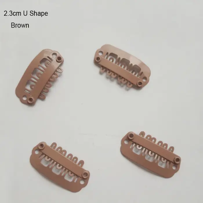 30 pièces 2.3 cm-3.6 cm pinces d'extension de cheveux