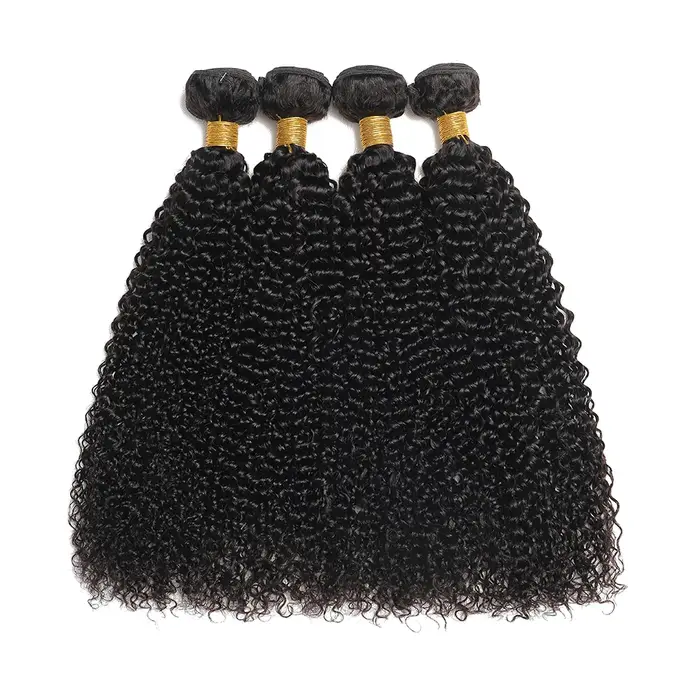 Extensions brésiliennes de cheveux humains crépus bouclés