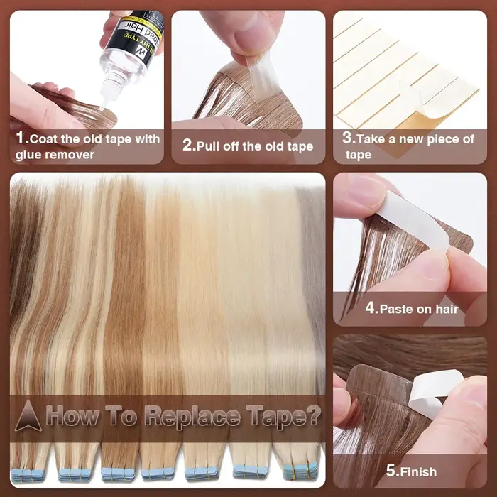 S-noilite 20 pièces bande dans les Extensions de cheveux cheveux humains 2.5g méga cheveux raides ch