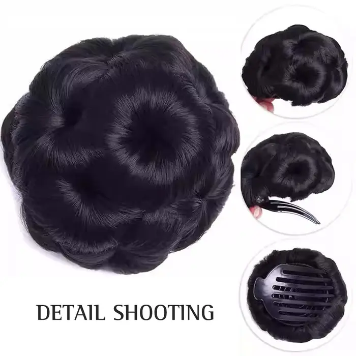 Les accessoires capillaires synthétiques à Clip sont naturels et faciles à prendre pour les Extensions de cheveux queue