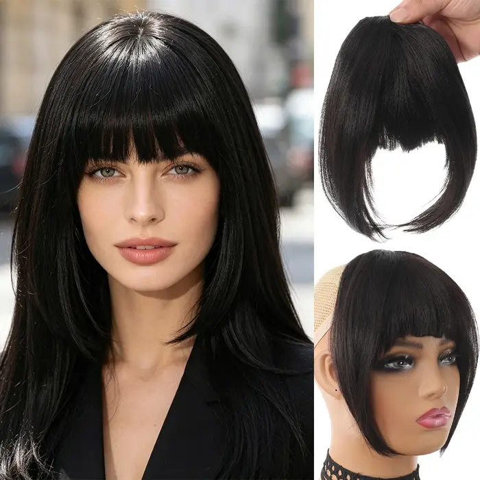 Extensions de franges à clipser