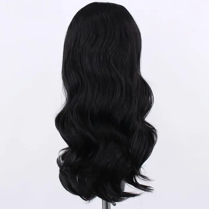 Perruque Lace Front Wig synthétique à reflets longs 13x4