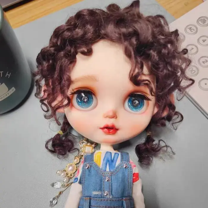 Perruques de poupée Blyth pour Blythe Qbaby