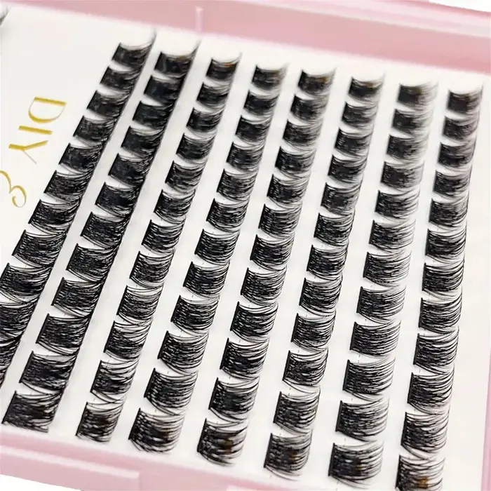 Kit d'extensions de cils 384 pièces