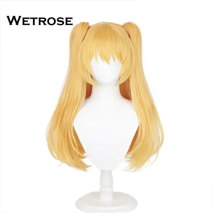 【Wetrose】Nigoriri Amano Lilysa Ririsa Lilyel Perruque Cosplay Ririeru Nitengo Jigen Séduction 2.5 Dimensionnelle Liliel Lilliel
