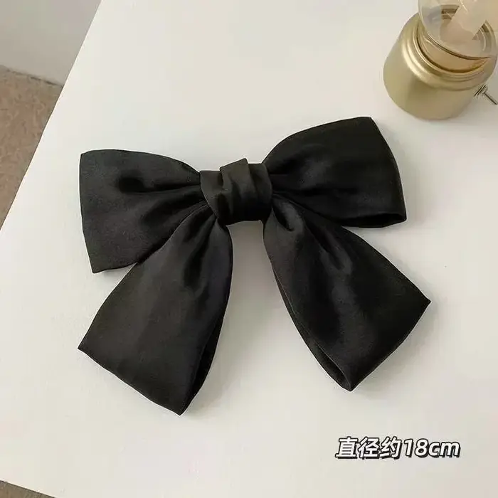 Pince à cheveux en ruban à nœud élégant pour filles