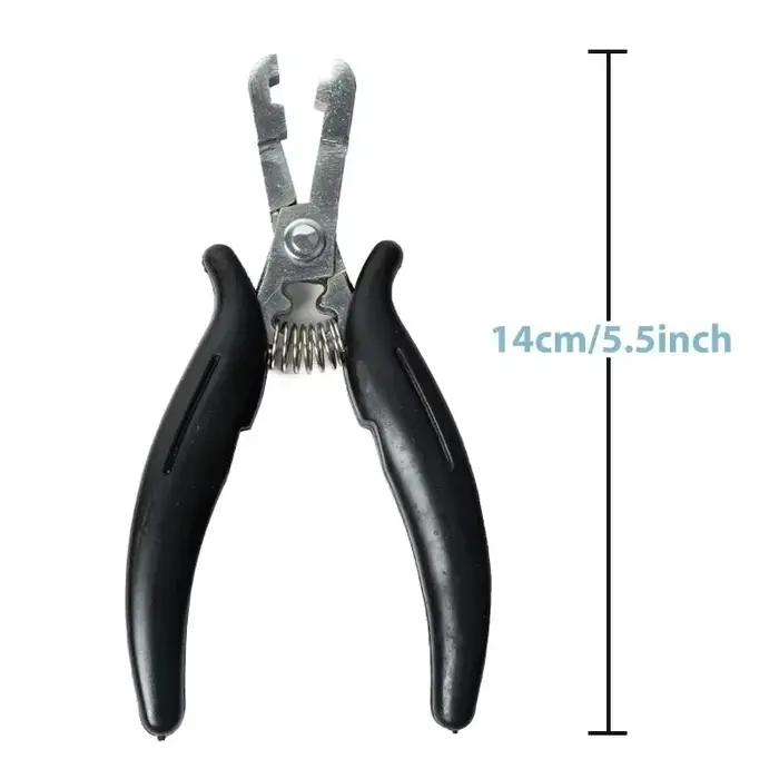 Pince à kératine pour extensions de cheveux
