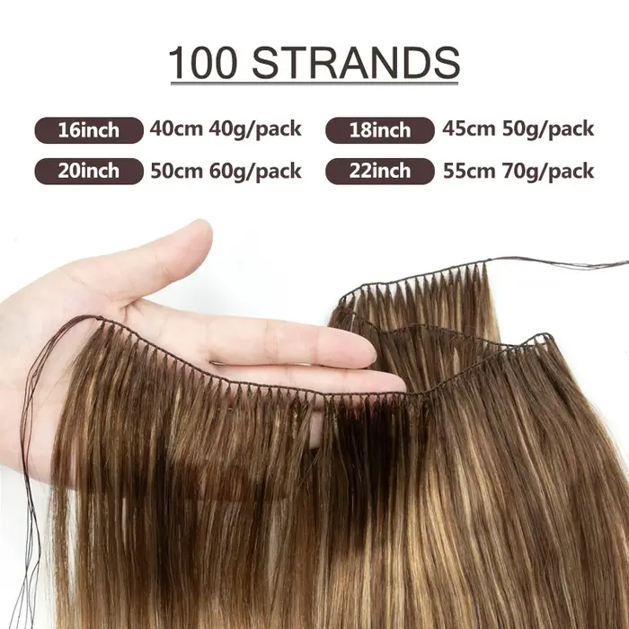 Extensions de cheveux invisibles VADES en plumes