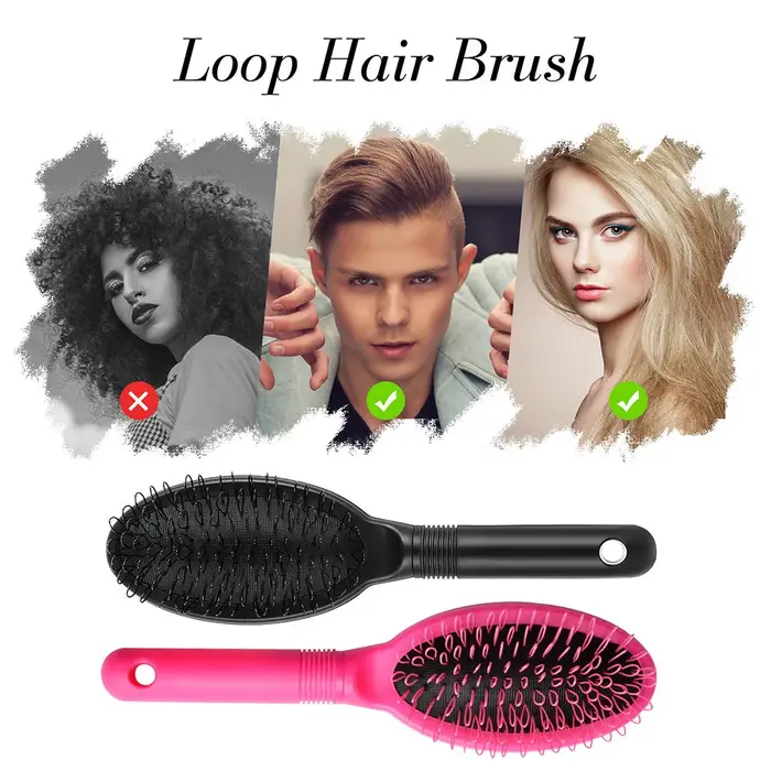 Brosse à boucles pour perruque