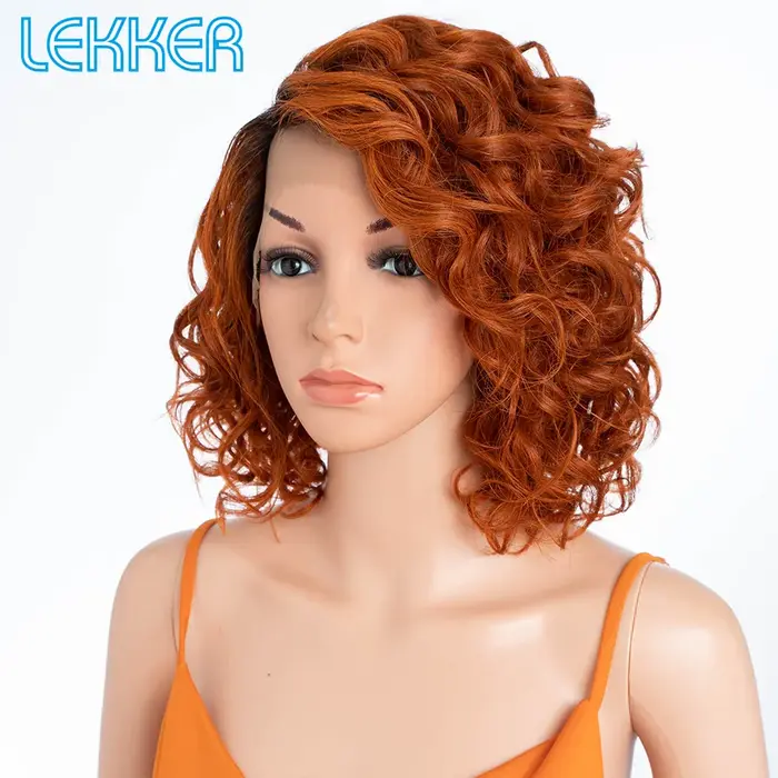 Perruques Lekker Ginger 100% Cheveux Humains