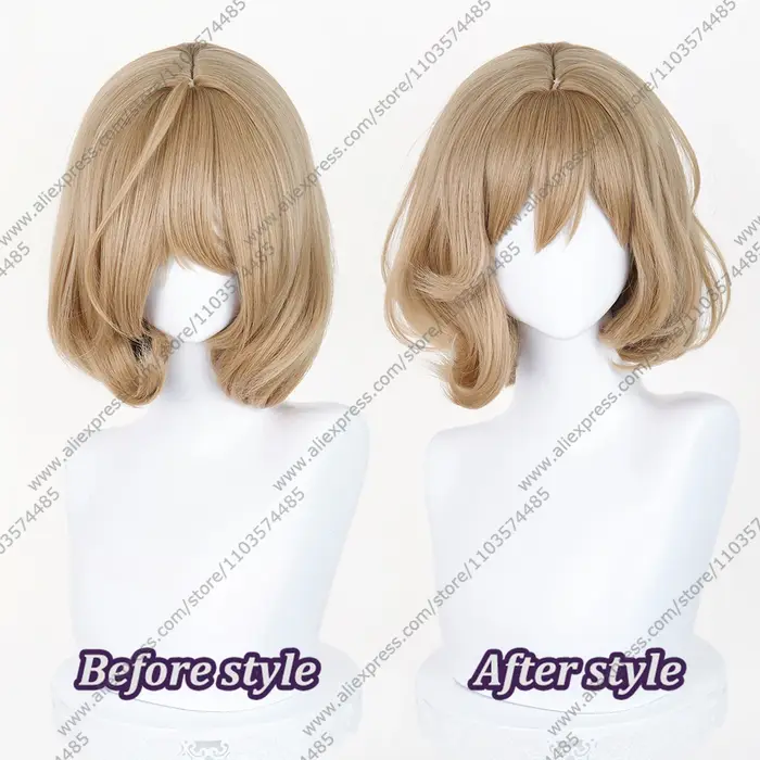 Perruque de cosplay NIKKE Anis