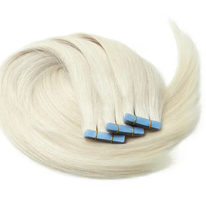 Extensions de cheveux invisibles à bandes adhésives