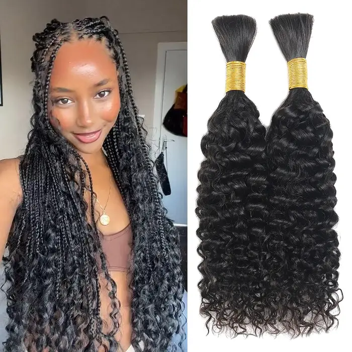 Cheveux humains Boby Wave pour tresses bohèmes