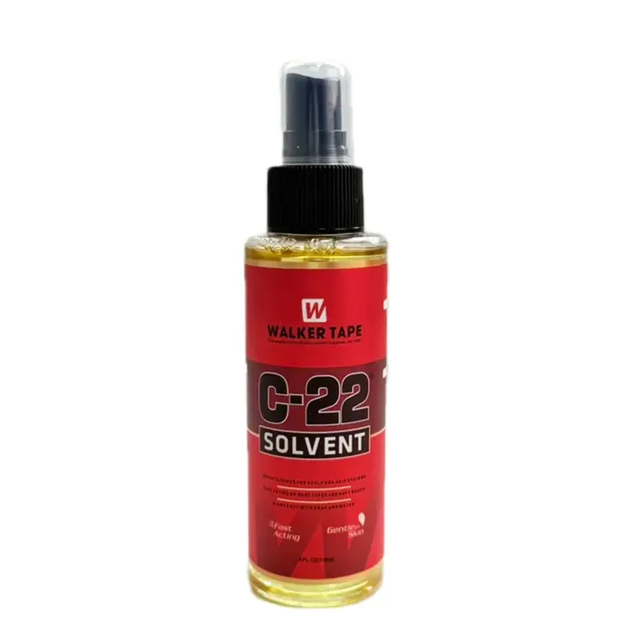 Dégraissant en spray Walker Tape C-22 pour perruques à dentelle, dissolvant d'adhésif pour toupets,