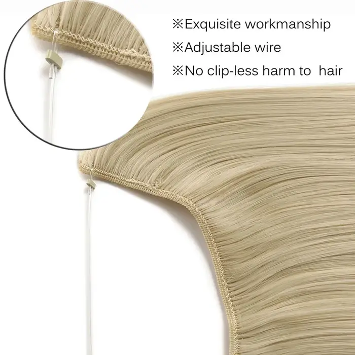 Extension de cheveux synthétiques longs pour femmes