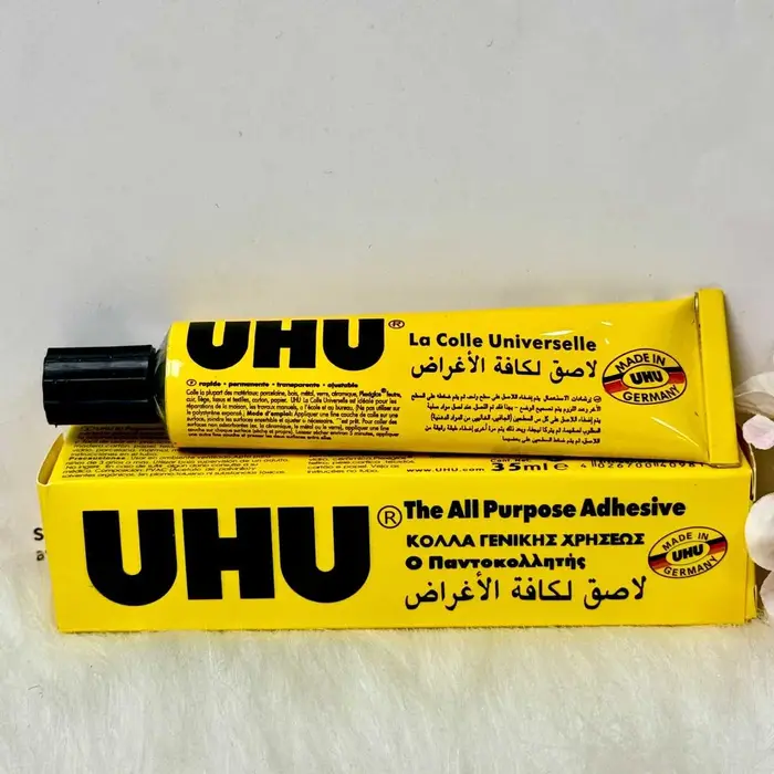 Colle adhésive forte UHU pour extensions capillaires