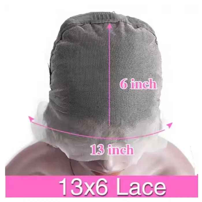 Perruque Body Wave 46 pouces # Perruques frontales en dentelle HD transparente 13x4 13x6 en cheveux Remy brun chocolat