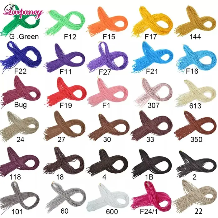 Zizi-Tresses Synthétiques au Crochet pour Femme