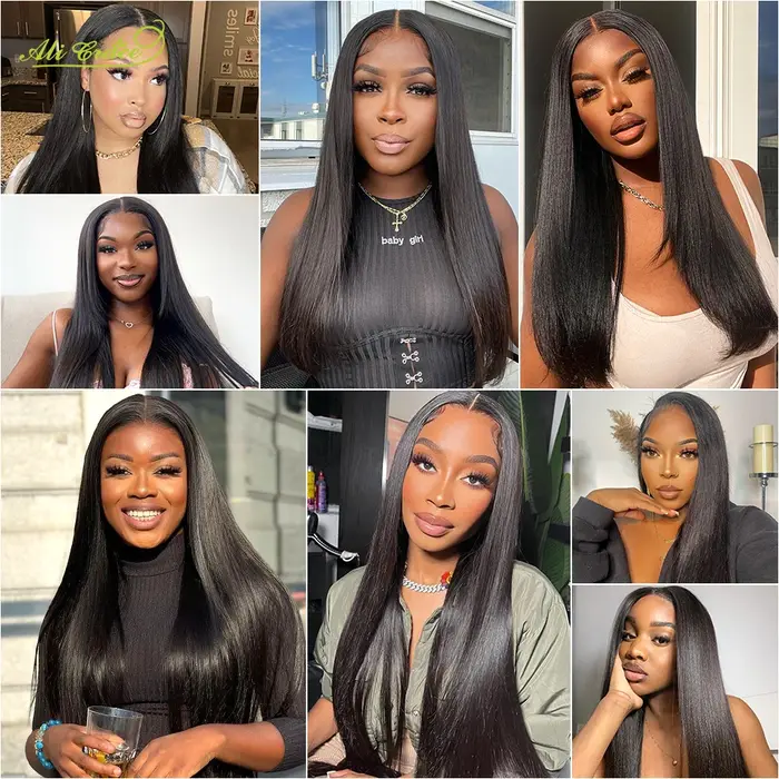 Mèches malaisiennes 3/4 naturelles Remy-ALI GRACE Hair